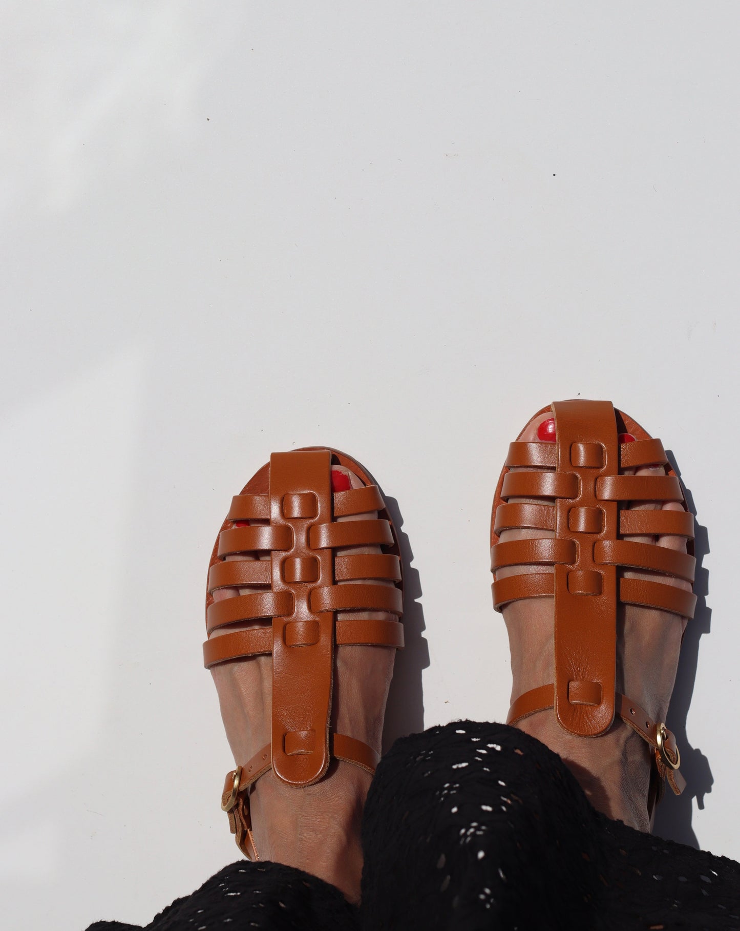 Camel - Fisherman Sandals