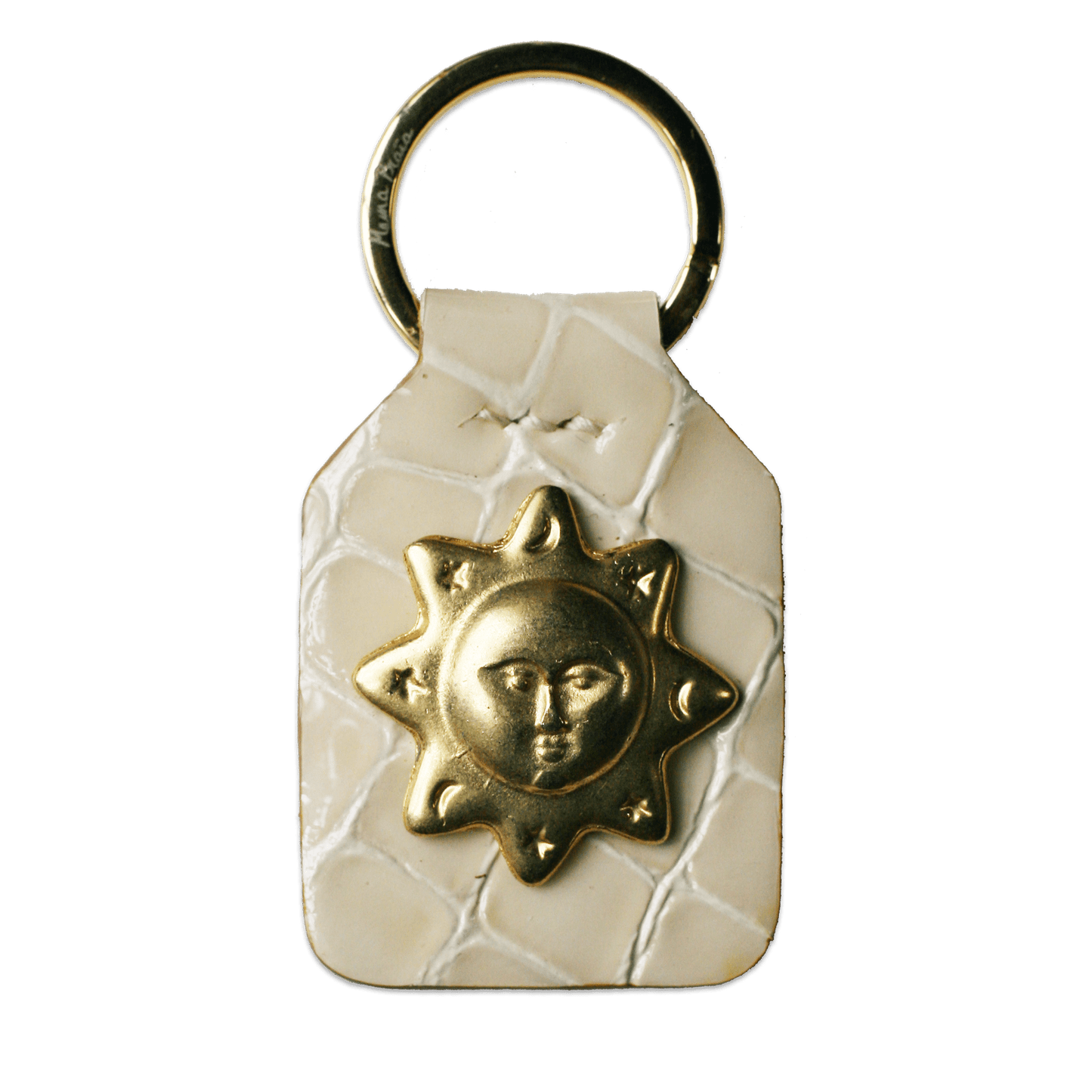 Cream + Sunny Jewel - Keyring