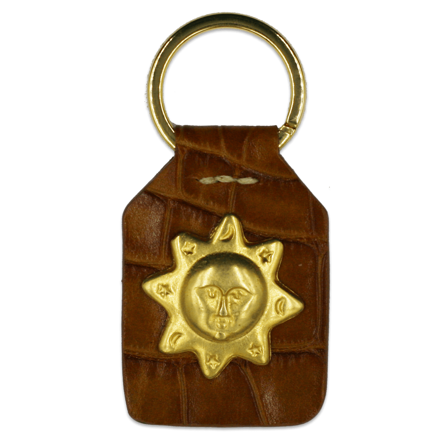 Croco Camel + Sunny Jewel - Keyring