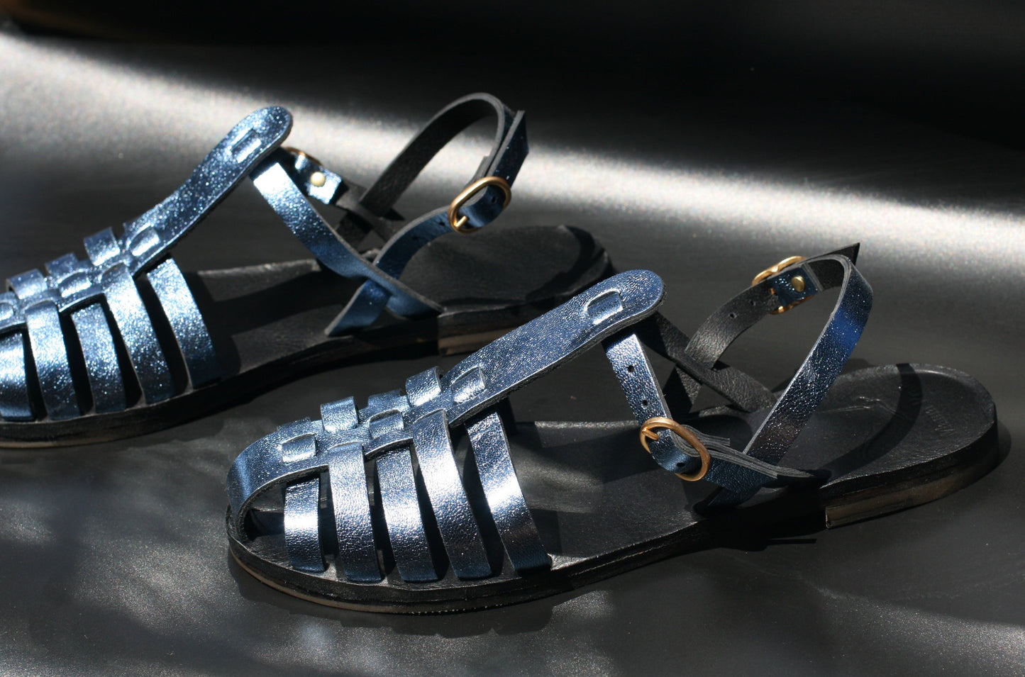 Blue Disco - Fisherman Sandals