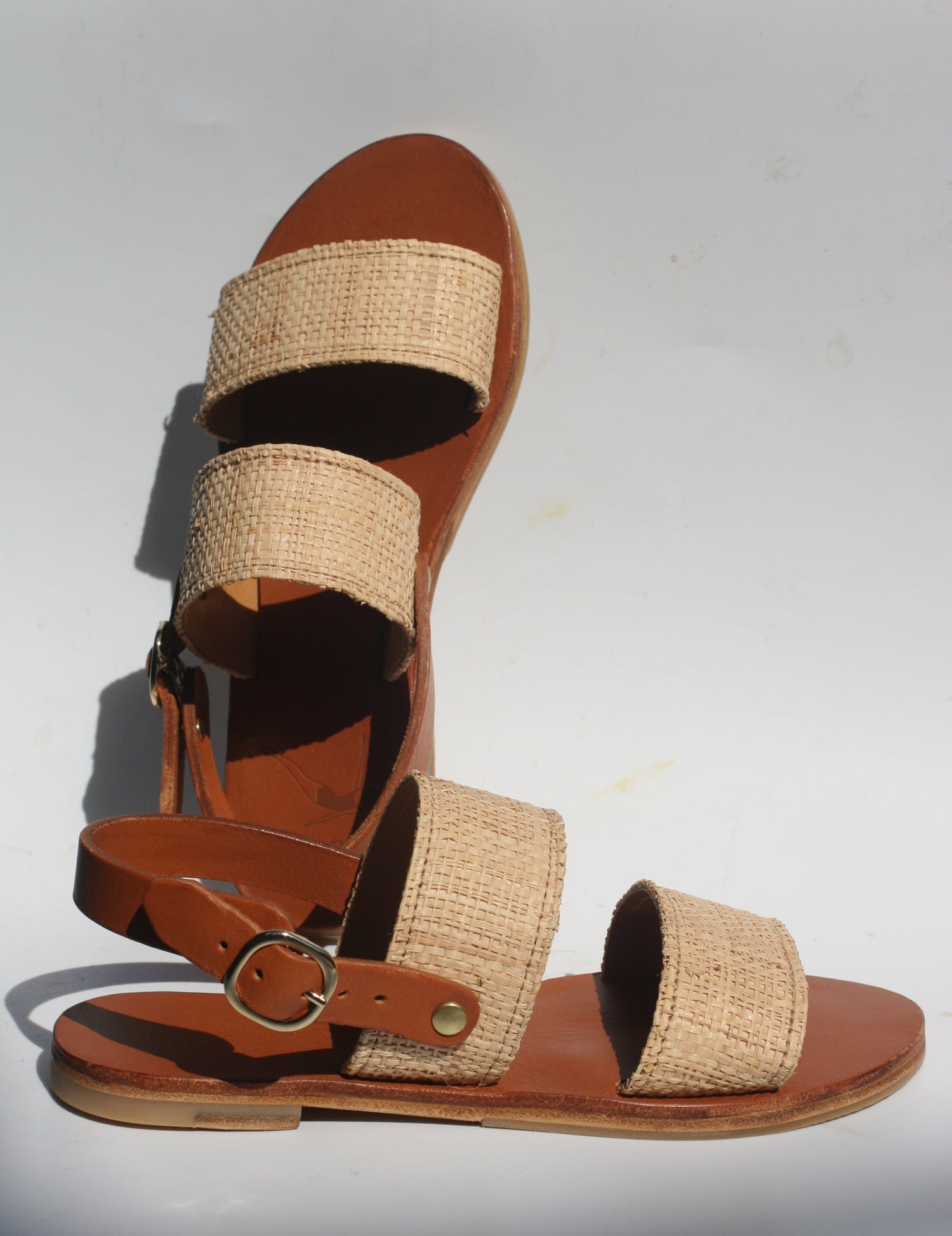 Camomille - Slingback Two-Strap Sandals
