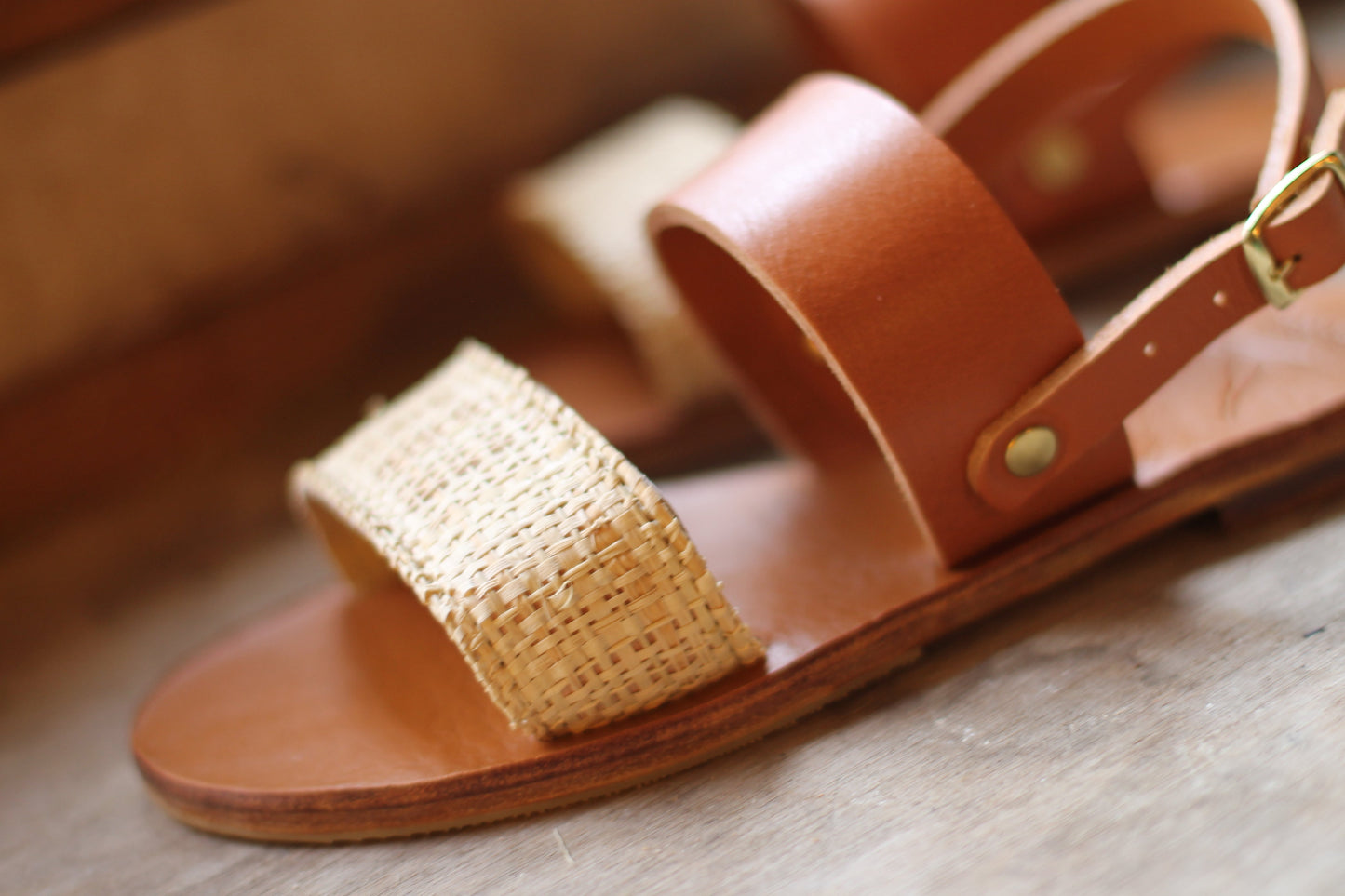 Raphiki - Sandales Slingback Two-Strap