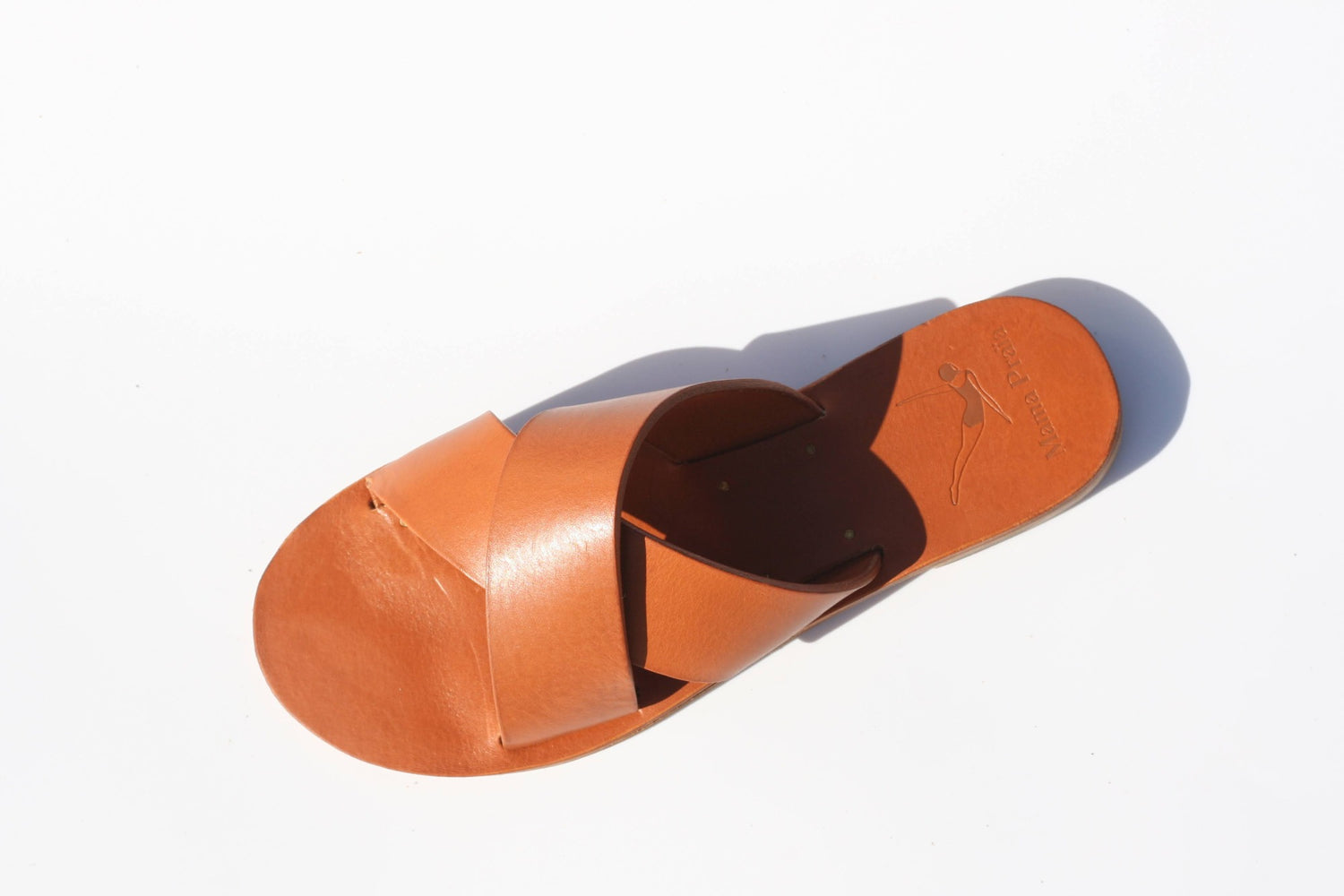 Sandales-Cuir-Artisanale-Femme-Camel-Croisé