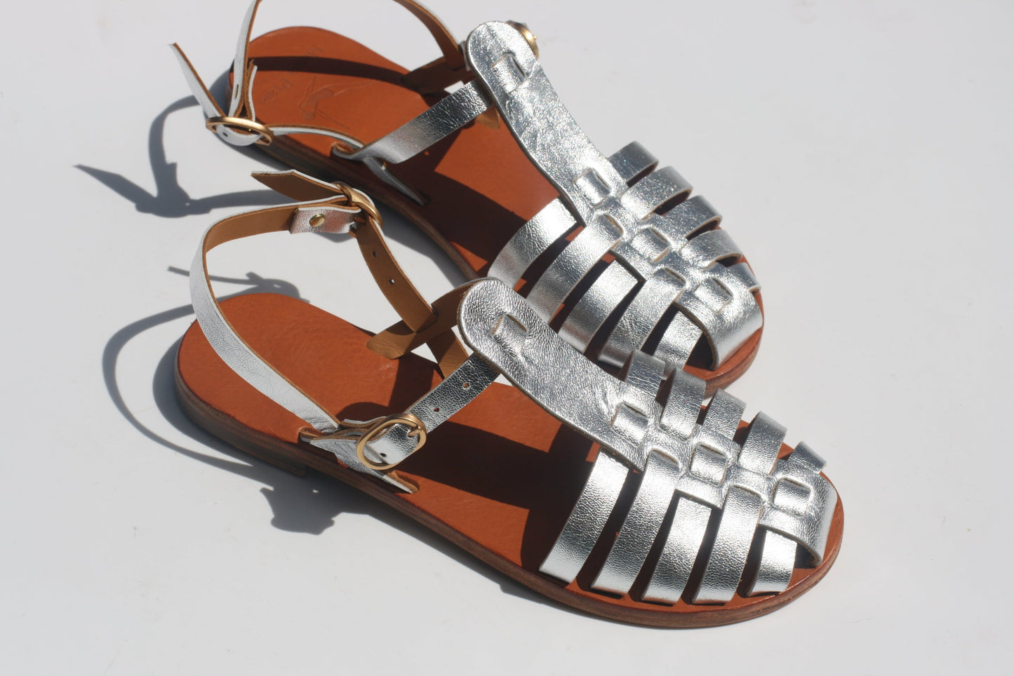 Silver - Fisherman Sandals