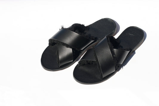 Black Sheep - Cross Sandals