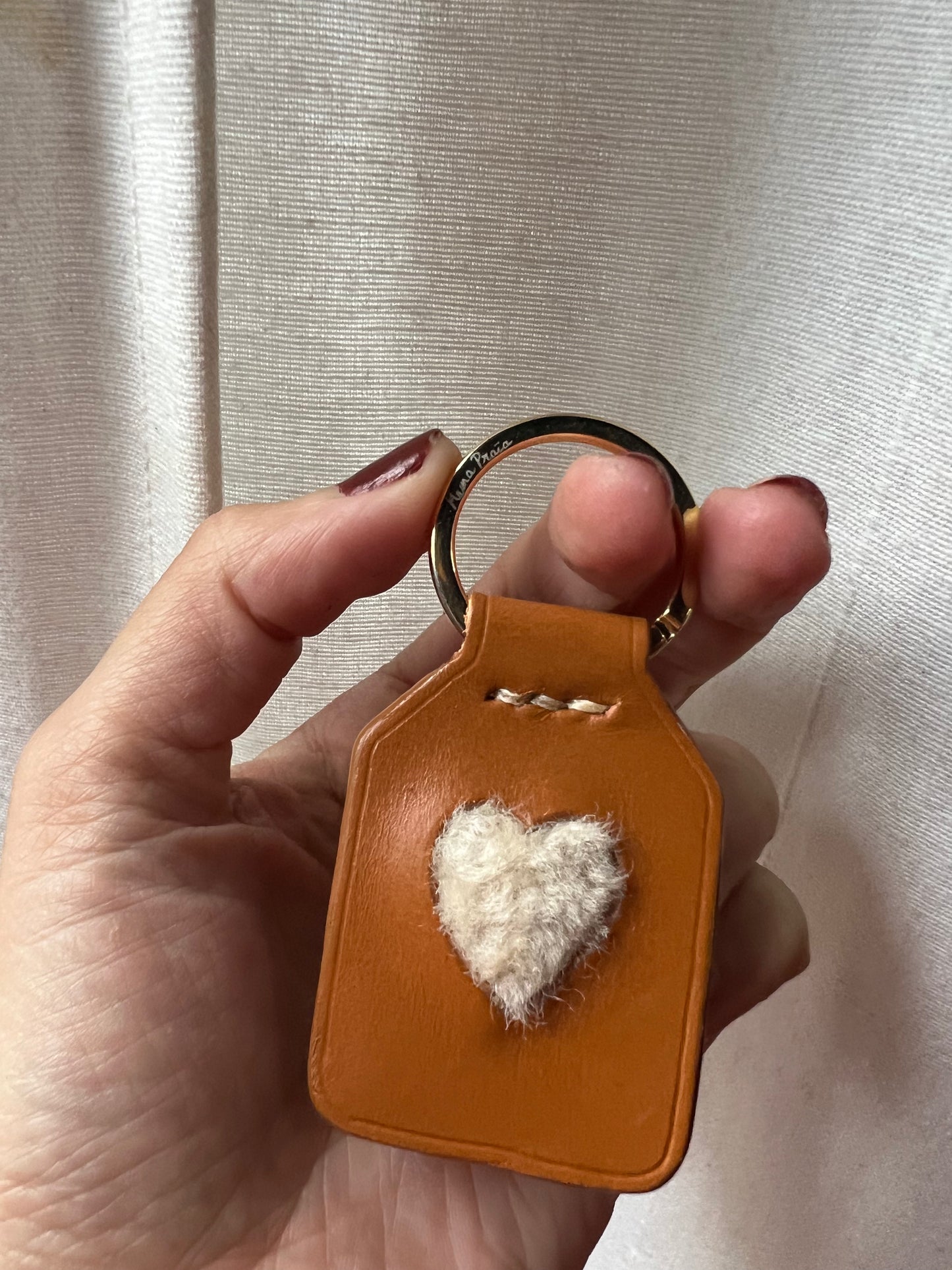 Camel + Sheep Heart - Keyring