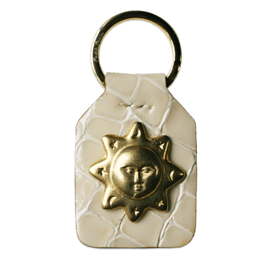 Cream + Sunny Jewel - Keyring