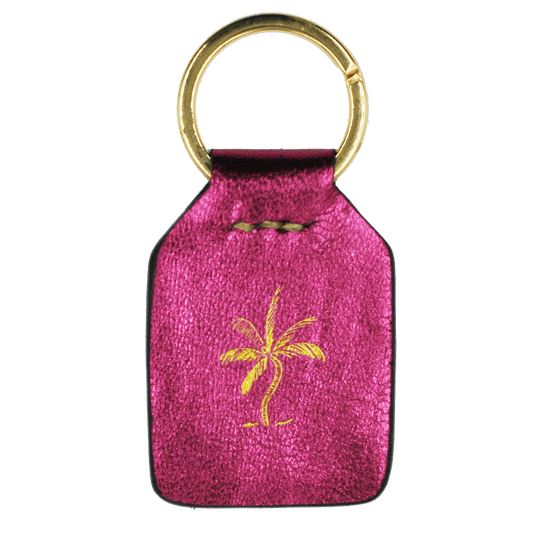 Disco Pink + Goldy Palm Tree - Porte-clés