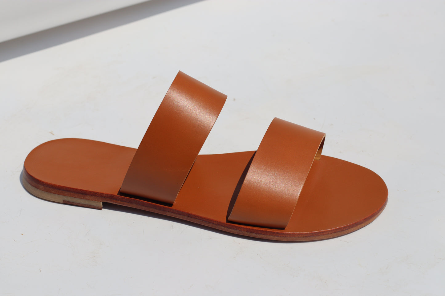 Camel - Camel Sole - Two-Strap Sandals