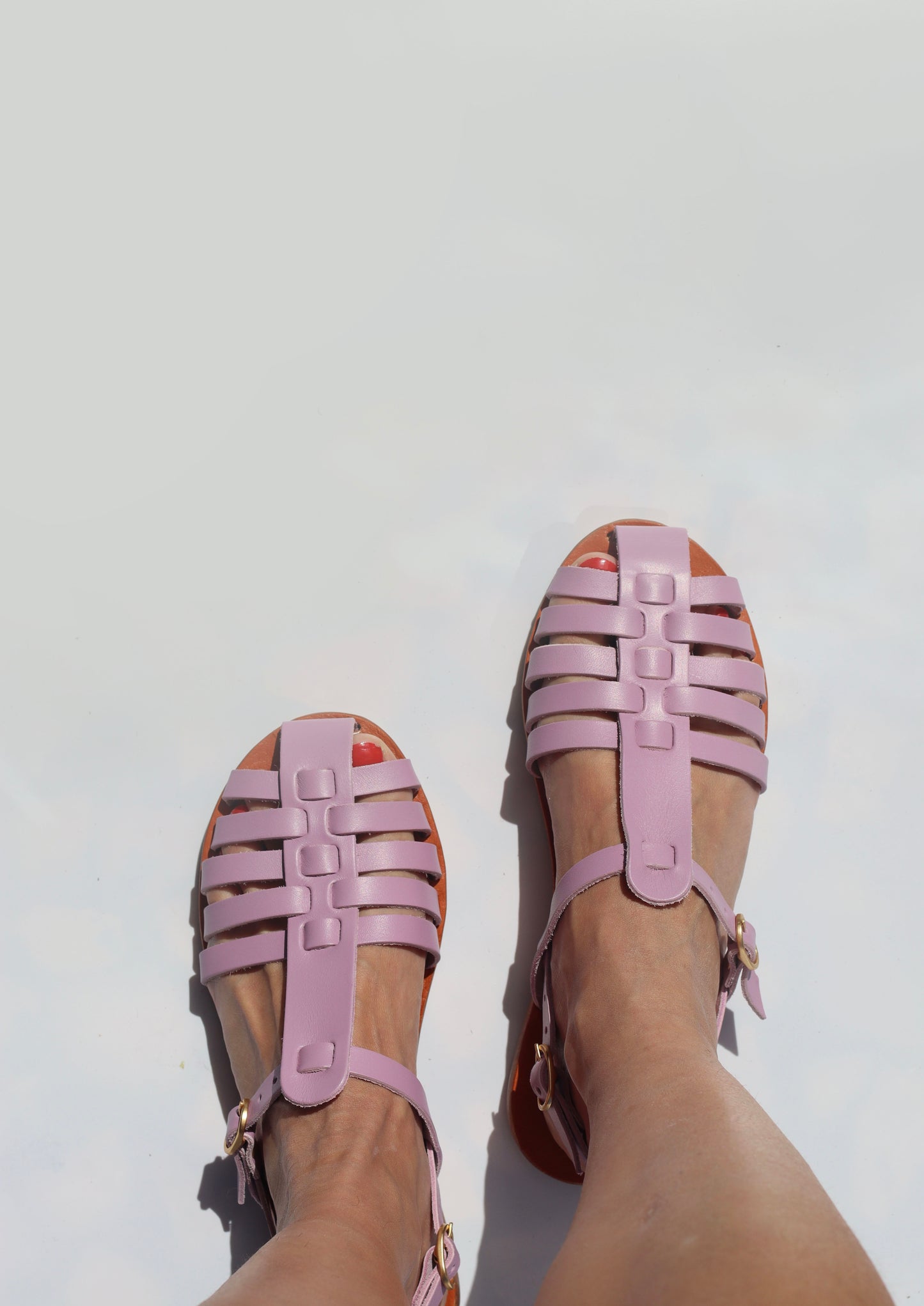 Purple Rain - Fisherman Sandals