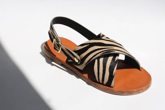 Marty - Sandales Slingback Cross