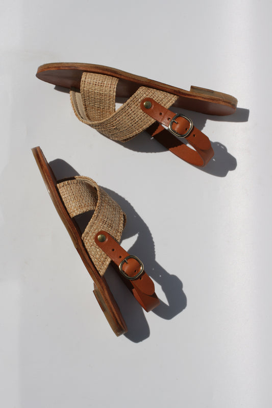 Camomille - Sandales Slingback Cross