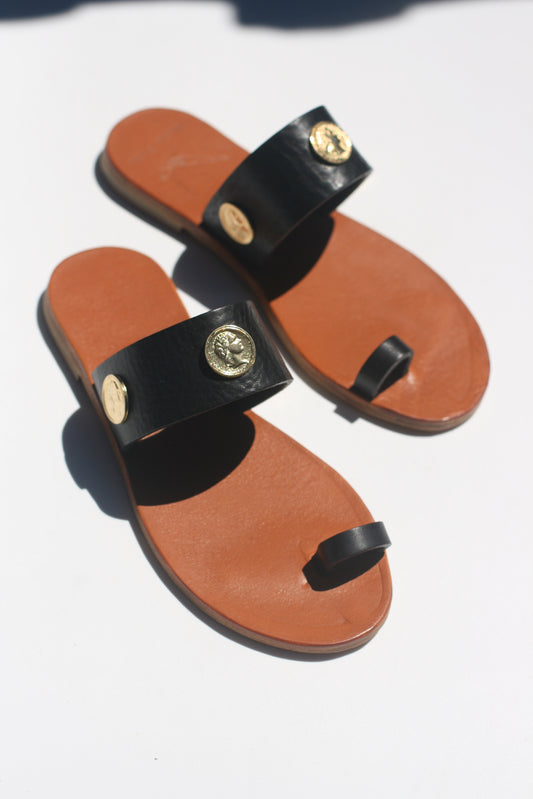 Black Rich Girl - Toe Sandals