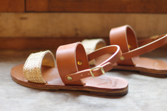 Raphiki - Sandales Slingback Two-Strap